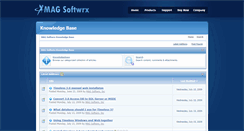 Desktop Screenshot of kb.magsoftwrx.com